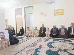 تداوم میثاق با آرمان‌های سرخ شهادت؛ دیدار مسئولان ارشد ایلام با خانواده معظم شهدای جنگ تحمیلی رمضان