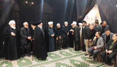 امروز چه کسانی میزبان بزرگداشت خانواده رهبر شهید انقلاب بودند؟ +فیلم