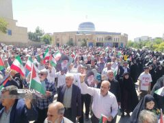 برگزاری تجمع اعتراضی مردم ایلام در محکومیت جنایت آمریکا علیه ملت ایران برگزاری تجمع اعتراضی مردم ایلام در محکومیت جنایت آمریکا علیه ملت ایران