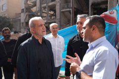 بازدید پزشکیان از برخی مناطق آسیبدیده از تهاجم رژیم صهیونیستی بازدید پزشکیان از برخی مناطق آسیبدیده از تهاجم رژیم صهیونیستی