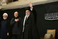 بخوان به نام نامی ایران/ واکنش شخصیت‌ها به حضور مقتدرانه رهبر انقلاب