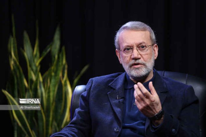 لاریجانی: خاورمیانه مقاوم و مستقل درحال شکل گیری است/ تئوری ترامپ شکست خورده است لاریجانی: خاورمیانه مقاوم و مستقل درحال شکل گیری است/ تئوری ترامپ شکست خورده است