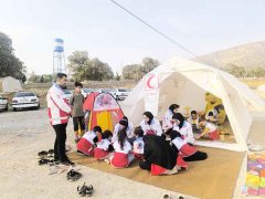 مرکز اسکان اضطراری چغاسبز ایلام میزبان ۱۱۰ هزار زائر اربعین شد مرکز اسکان اضطراری چغاسبز ایلام میزبان ۱۱۰ هزار زائر اربعین شد