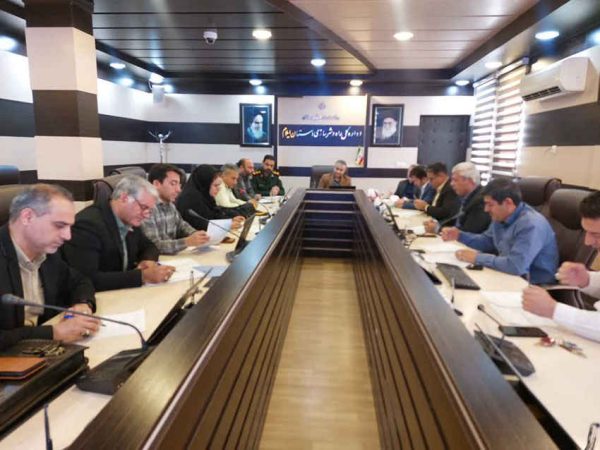 برگزاری جلسه کارگروه کالبدی و زیربنایی شورای پدافند غیر عامل استان ایلام برگزاری جلسه کارگروه کالبدی و زیربنایی شورای پدافند غیر عامل استان ایلام