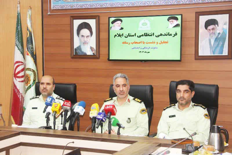 سردار سلمانی: پلیس ایلام با تلاش شبانهروزی امنیت و نظم اربعین را تأمین کرد + گزارش تصویری