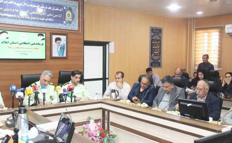 سردار سلمانی: پلیس ایلام با تلاش شبانهروزی امنیت و نظم اربعین را تأمین کرد + گزارش تصویری