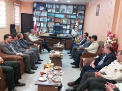 دیدار مدیرکل راه و شهرسازی استان ایلام  با فرمانده نیروی انتظامی استان دیدار مدیرکل راه و شهرسازی استان ایلام  با فرمانده نیروی انتظامی استان