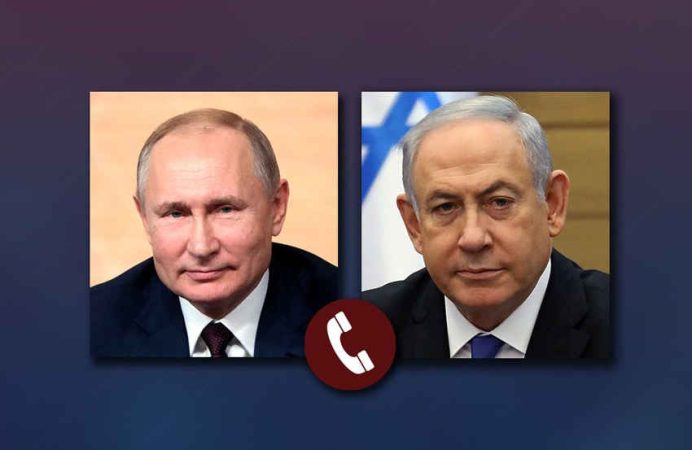 پوتین در تماس با نتانیاهو: باید برای موضوع هستهای ایران راهحل دیپلماتیک یافت پوتین در تماس با نتانیاهو: باید برای موضوع هستهای ایران راهحل دیپلماتیک یافت