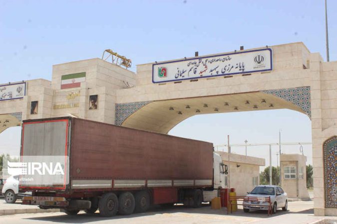 ۸۸۶ میلیون دلار کالا از مرز مهران صادر شد ۸۸۶ میلیون دلار کالا از مرز مهران صادر شد
