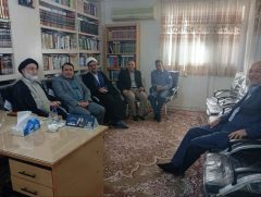 دیدار مدیرکل امور عشایر استان ایلام با امام جمعه شهرستان ایوان