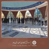 تجدید میثاق کارکنان کتابخانه‌های عمومی ایلام با آرمان‌های شهدا