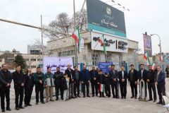 تجدید میثاق کارکنان مخابرات منطقه ایلام با حضور در راهپیمایی یوم الله ۲۲ بهمن ۱۴۰۴