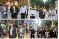 ابلاغ ضرب‌الاجل ۷۲ ساعته جهت تخلیه معابر توسط دست‌فروشان در سطح شهر ایلام