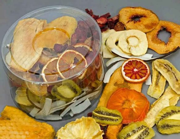 چیپس میوه خشک؛ میان وعده سالم و مغذی چیپس میوه خشک؛ میان وعده سالم و مغذی