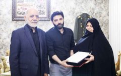 ابلاغ سلام رهبر معظم انقلاب به خانواده سپهبد شهید موسوی